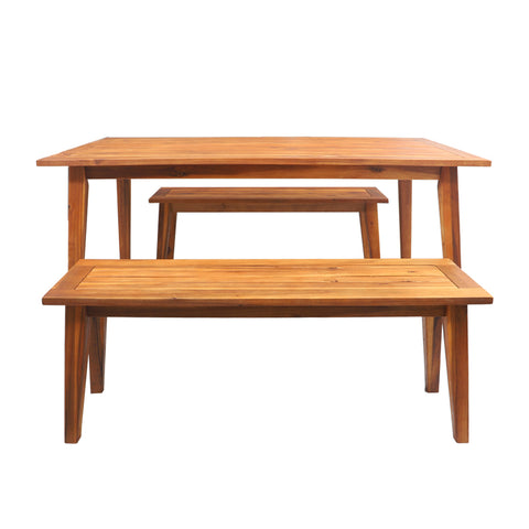 rustic outdoor wood furniture