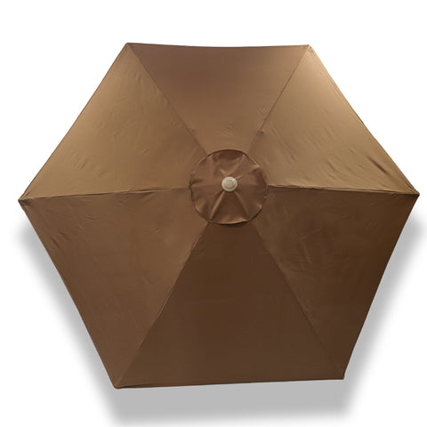 Replacement canopy for garden umbrella