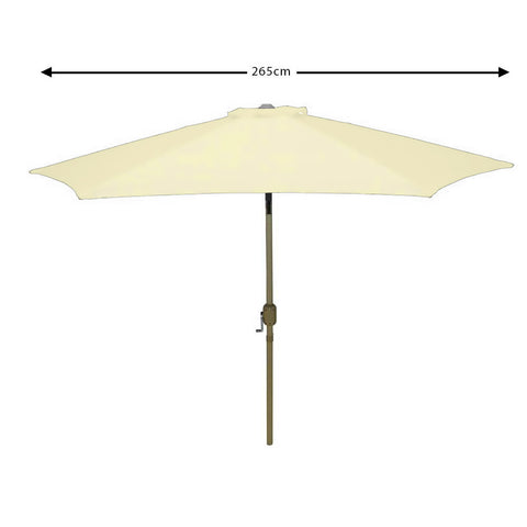 Replacement umbrella canopy