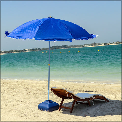 Beach shade umbrella