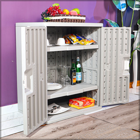 Patio storage cabinet