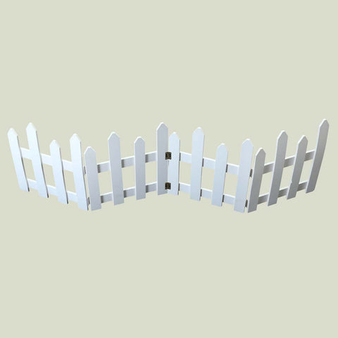 Affordable garden picket fence
