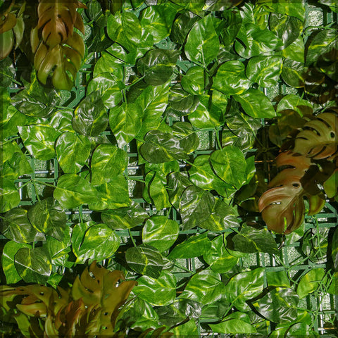Vertical garden green panel