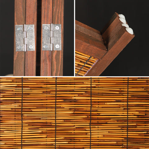 Room partition with panels