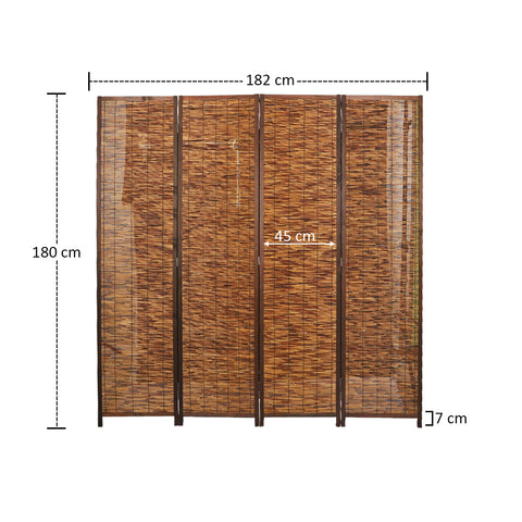 Wooden room divider