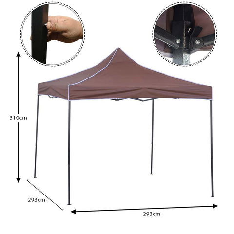 Experience luxury and exclusivity with our Portable Outdoor Event Canopy Shade Pavilion Tent.