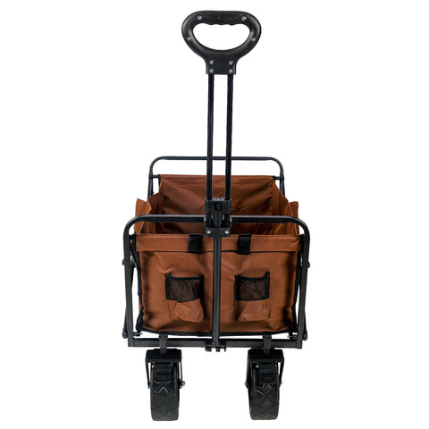 Foldable camping cart