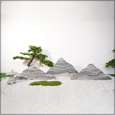 Granite garden ornaments