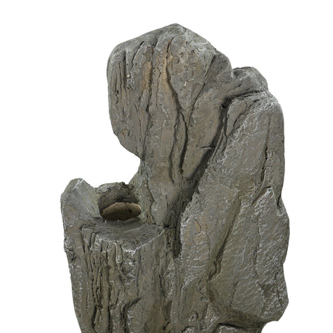 Garden stone statue