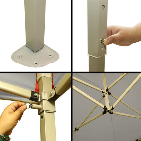 The Heavy Duty Pop-up Canopy Tent is a versatile and durable solution for outdoor events.
