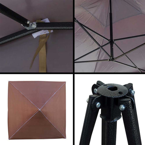 Experience luxury and exclusivity with our Portable Outdoor Event Canopy Shade Pavilion Tent.