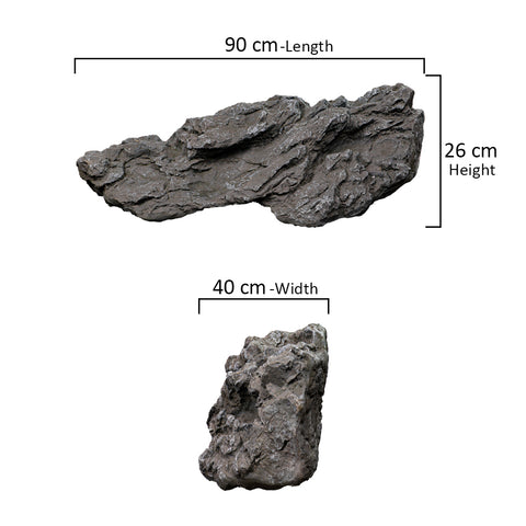 Decorative garden rocks