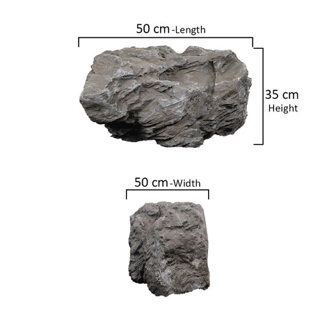 قطعة واحدة من صخور المناظر الطبيعية الكبيرة (حجر فقط)