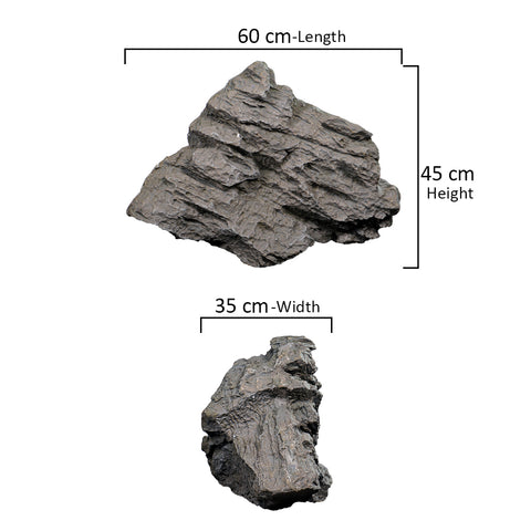 قطعة واحدة من صخور المناظر الطبيعية الكبيرة (حجر فقط)