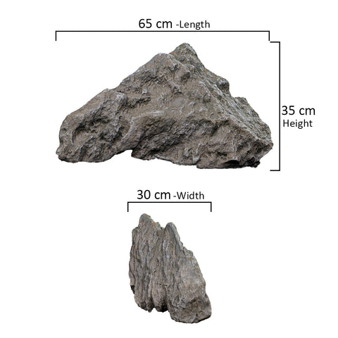قطعة واحدة من صخور المناظر الطبيعية الكبيرة (حجر فقط)