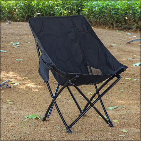 Camping chair with cup holder