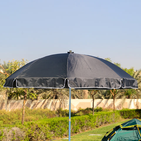 مظلة الشاطئ بقاعدة