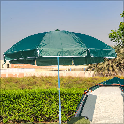 مظلة الشاطئ بقاعدة