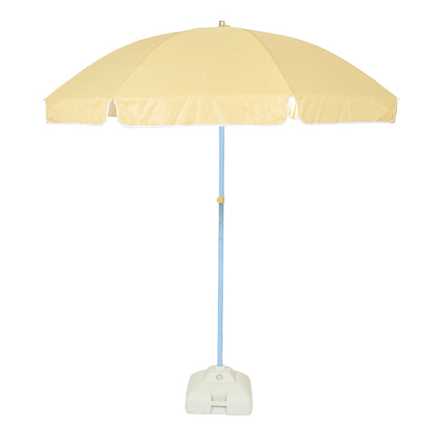 Beach umbrella with stand