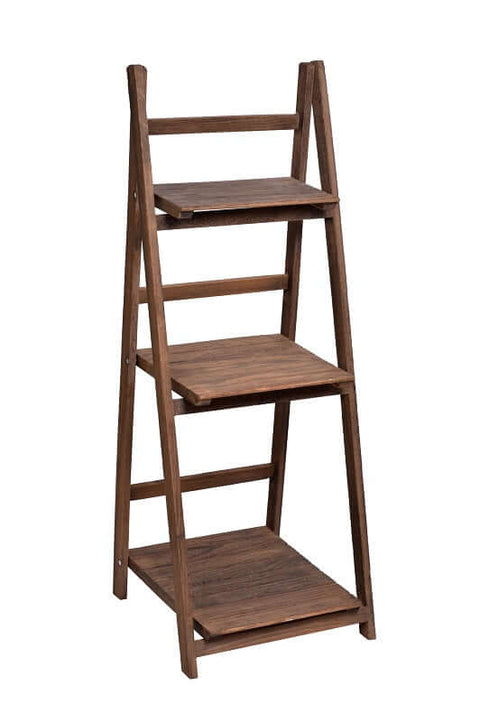 foldable wooden flower stand