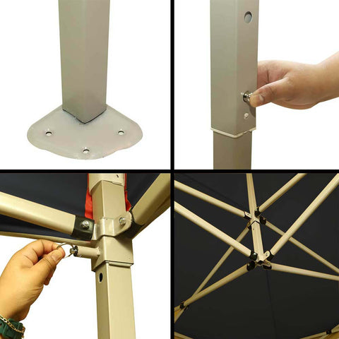 The Heavy Duty Pop-up Canopy Tent is a versatile and durable solution for outdoor events.