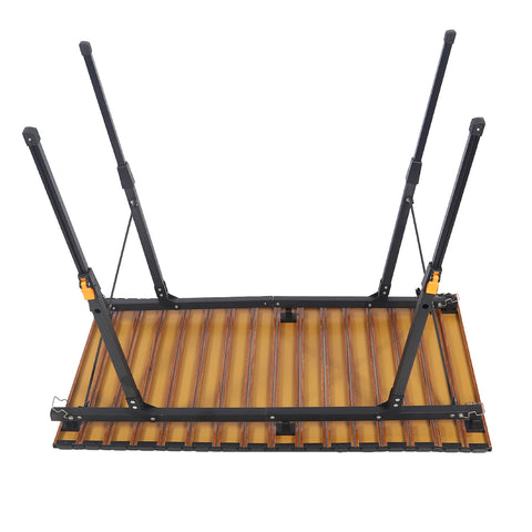 Aluminium folding table