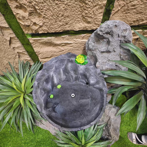 Stone landscape fountain