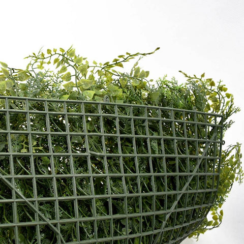 Fake grass wall décor