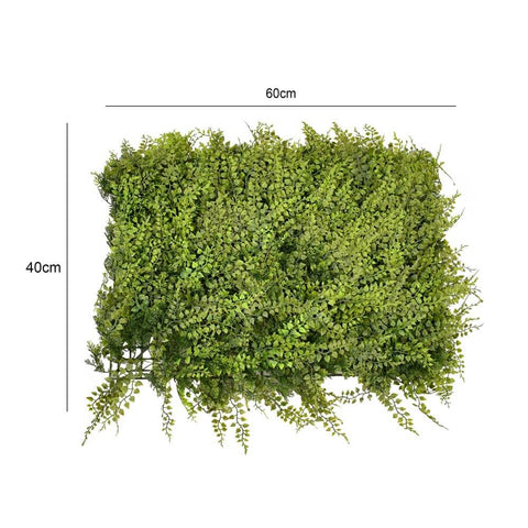 Artificial leaf panel backdrop