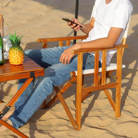 Travel folding chair