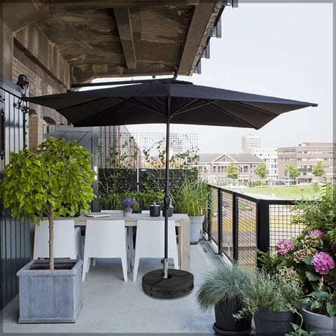 Secure your parasol with our versatile sandbags – the perfect base weight for any outdoor setting. Durable, easy-fill design for breezy days!