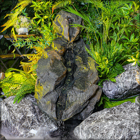 Waterfall garden feature