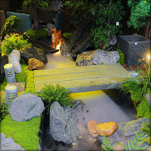 Garden Stone Bridge Design