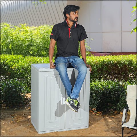 خزانة تخزين داخلية/خارجية متينة (بدون ملحقات)