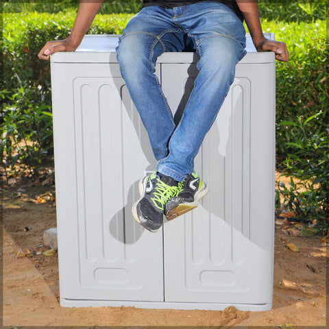 خزانة تخزين داخلية/خارجية متينة (بدون ملحقات)