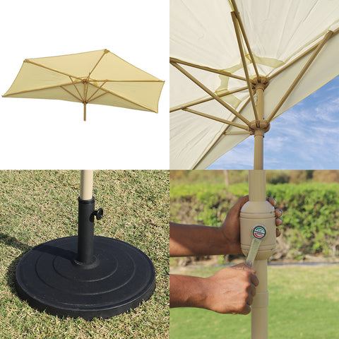 Fringe garden umbrella