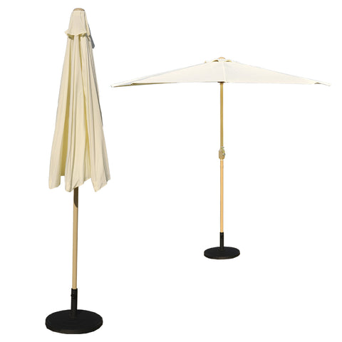 Decorative garden umbrella