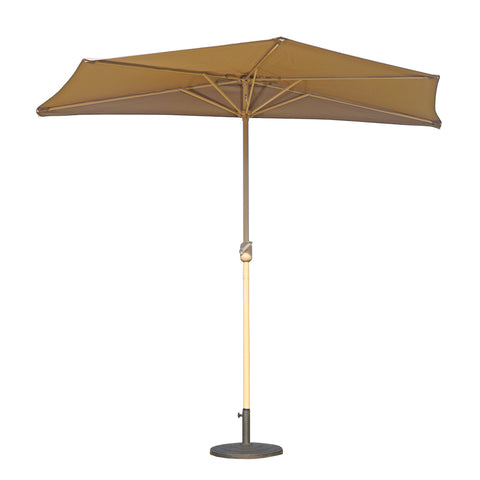 مظلة نصف جدارية خارجية بدون قاعدة (مظلة فقط)