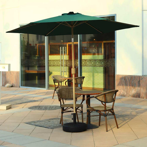 Outdoor umbrella green