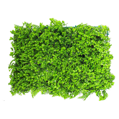 Artificial grass wall décor