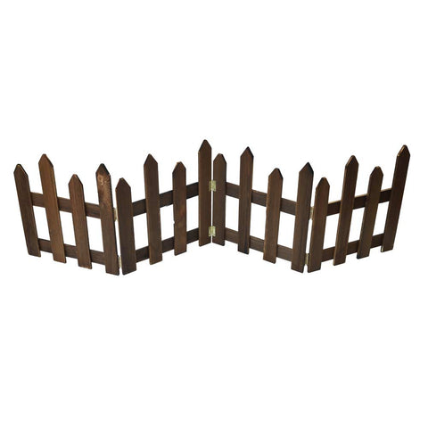 Wooden picket gate