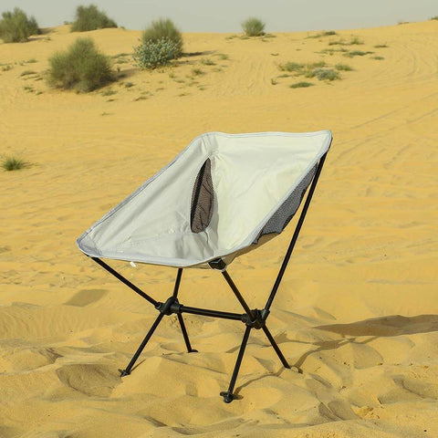 Padded camping chair