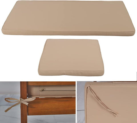 wooden garden sofa set