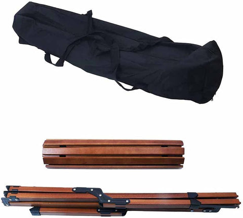 Wooden camping table