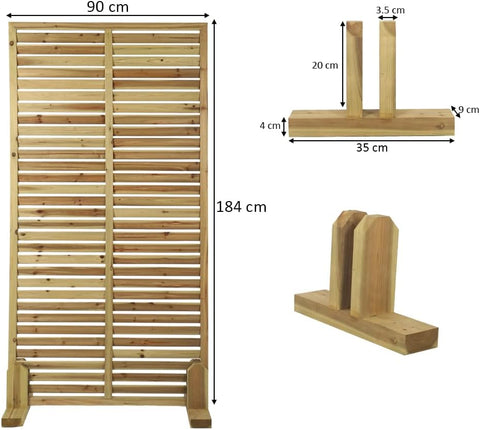Outdoor plant trellis