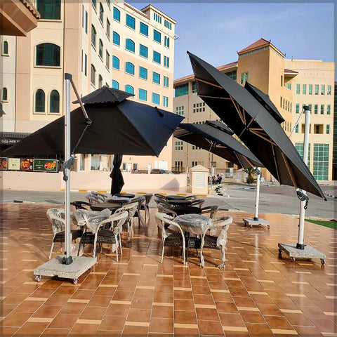 Elegant Outdoor Cantilever Umbrellas for Stylish Shade