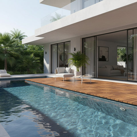 أكاسيا بلاط الأرضيات الخشبية