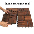 Expertly crafted from high-quality acacia wood, these floor tiles provide a sleek and durable flooring solution.