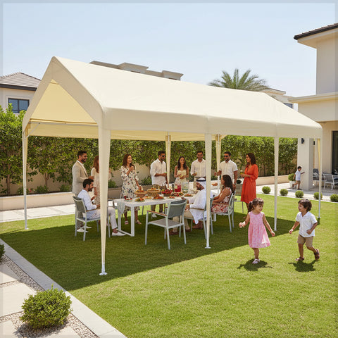 خيمة مظلة بتصميم مرآب السيارات (خيمة فقط)