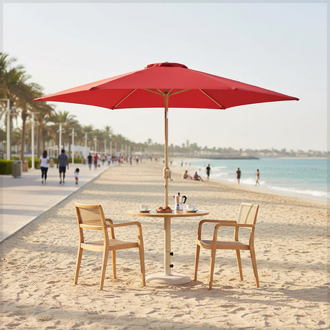 Green Color Outdoor Umbrella without Base(umbrella only)